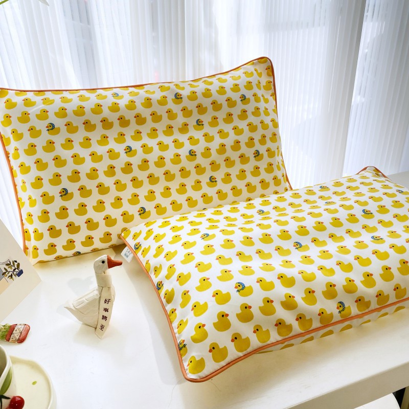 Long Staple Cotton Children's Pillowcase Kindergarten Baby Cotton Pillowcase Cartoon Pillowcase Adult Cotton Pillowcase Wholesale