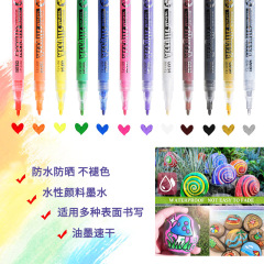 Lotto Acrylic Marker Large Capacity Refillable Ink Student Children's Painting Graffiti DIY Hand-painted Special Marker