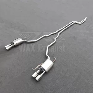 BMW 5 Seriyası F18 F10 530 535 (2010-2016) paslanmayan polad orta/quyruq boruları