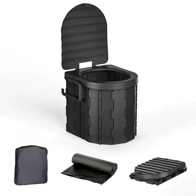 Camping Style Self-Driving Tour, Kempinq və səyahət - integrated-black-toilet-garbage-bag