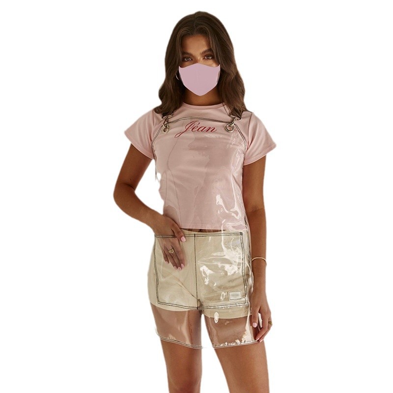 Transfronterizo amazónica transparente TPU delantal impermeable pintura de arte cocinero barbero acuático delantal de trabajo al por mayor