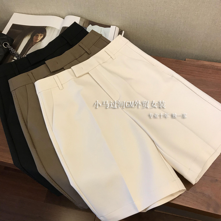 The Upper Body Is Popular! Ju Slimming Look ~ 2025 Spring and Summer New Casual Casual Quilted Casual Casual Shorts for Women
