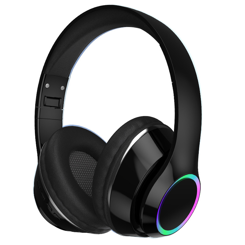 Wireless Illuminated Bluetooth Headphones P101 Type C Compatible Sportswear Earphones For Apple And Android Hot Selling Export Item_voghion.com