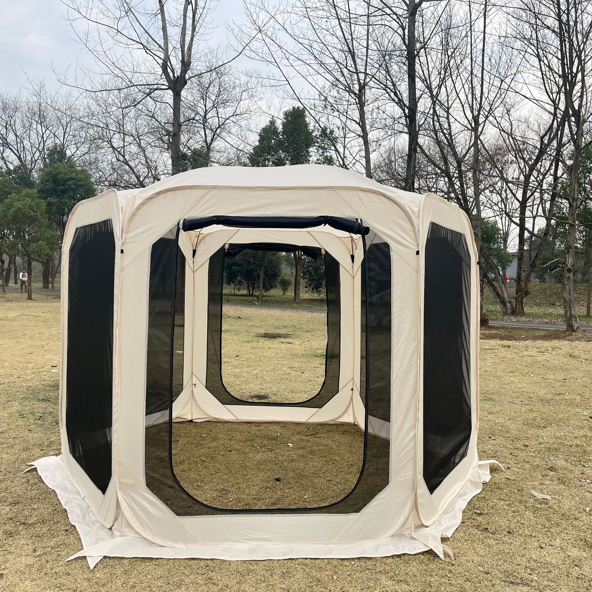 뉴 메쉬 베이지 360*360*230CM