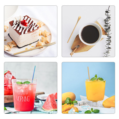 Factory direct sales stainless steel spoon and fork dessert fruit coffee mooncake restaurant spoon stirring Japanese style 304 spoon and fork