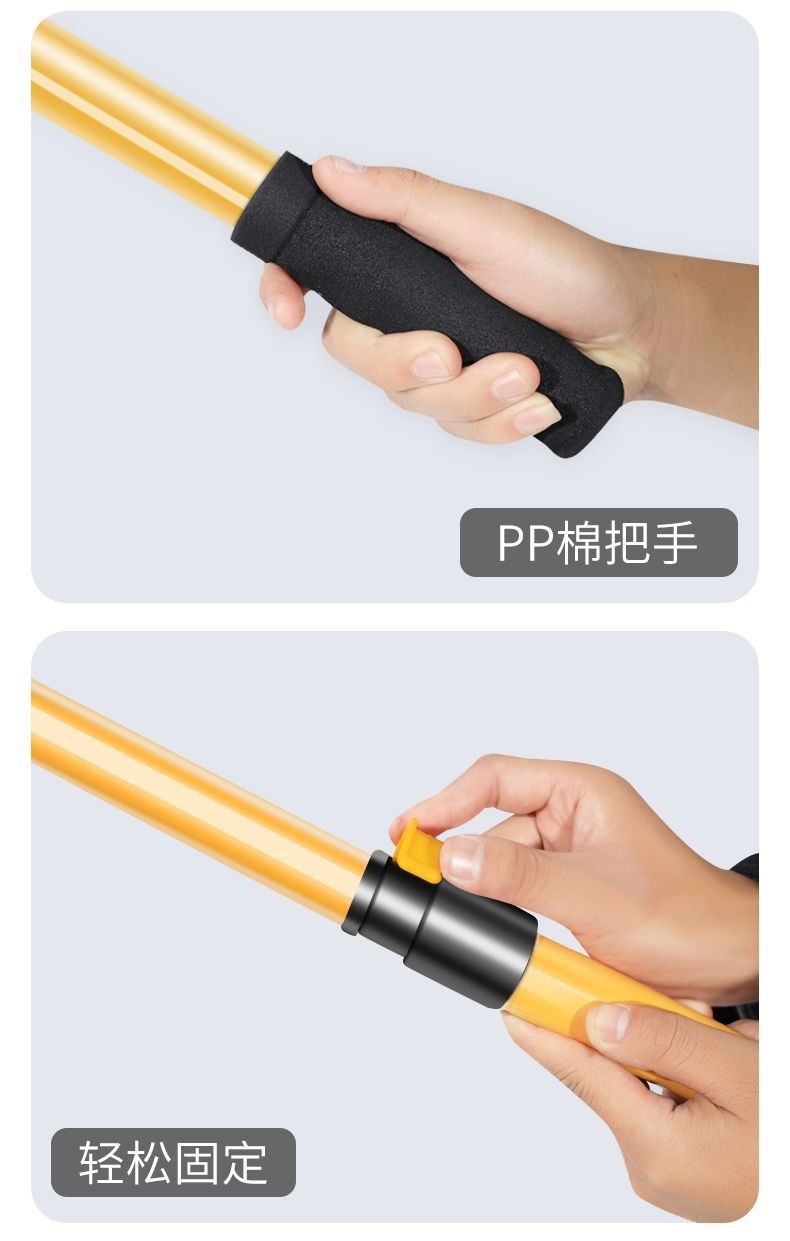 Car wash mop with a retractable and bendable handle, specialized for cars, does not damage the paint, car brush, magic cleaning tool
