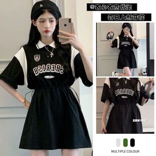 polo�I�B��ȹ�ڰ�ƴɫ�ļ����{������Ů�WԺ�L�ɴ�t��Ů����a��ȹ