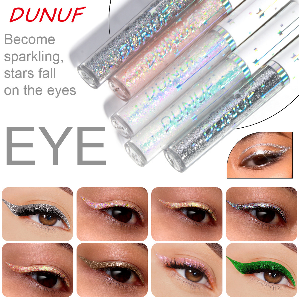 Check out DUNuf 18-color Gold Onion Powder eyeliner Liquid! Link Disclaimer - For Foreign trade only undefined