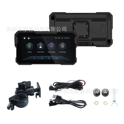 6.25inch Quick-Release Motorcycle Simsiz CarPlay və Android Auto - 625inch-carplayauto-interconnected-navigationtire-pressure-monitoring-m10tp