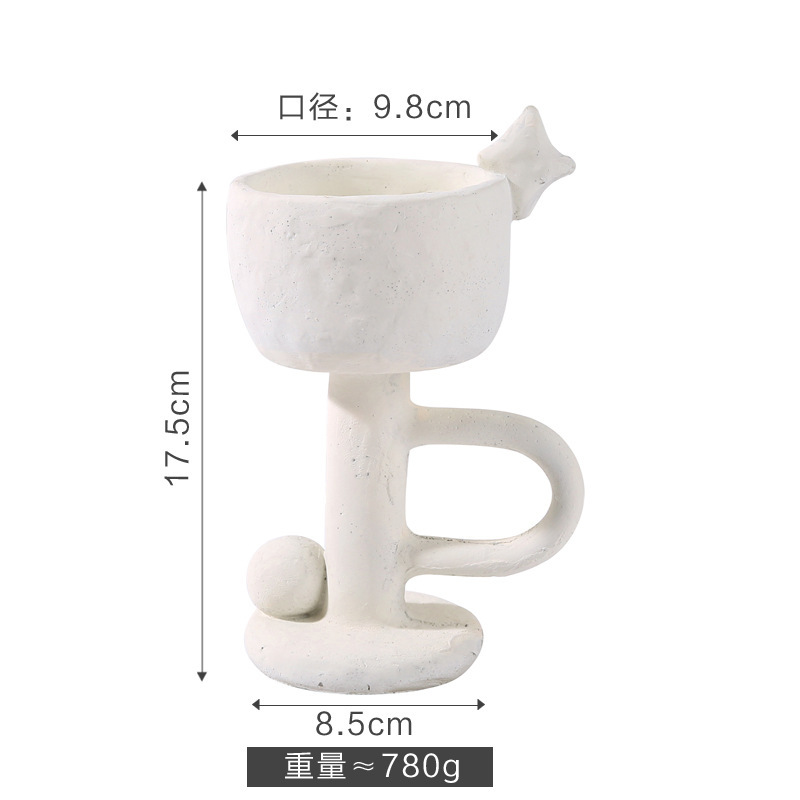 亚马逊爆款水泥无火香薰蜡烛容器空杯 创意烛台小红书diy种草神器|undefined