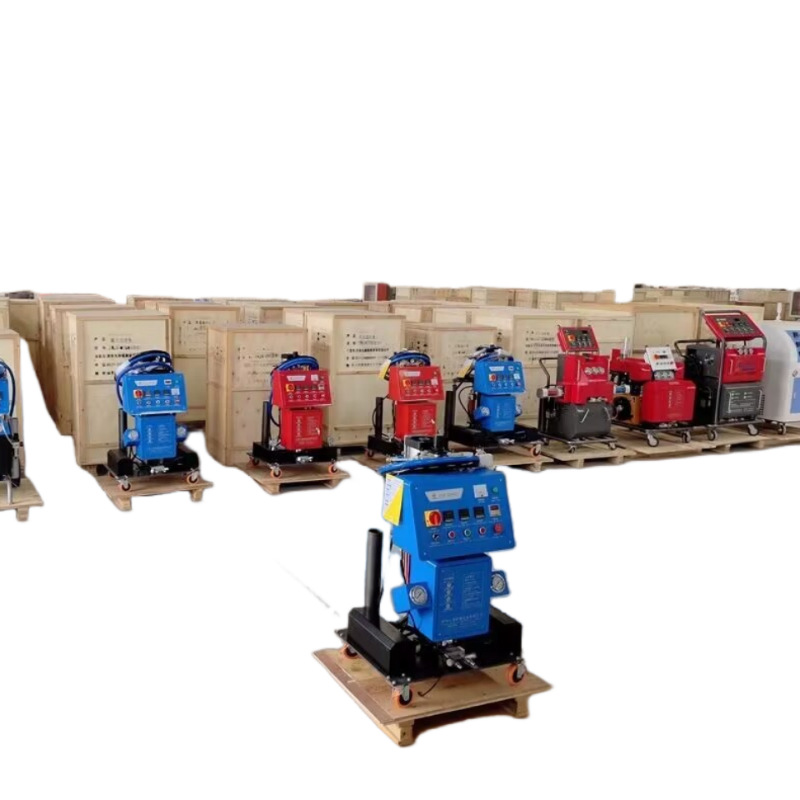 Máquina de espuma de poliuretano de alta presión Máquina de pulverización de material combinado AB Aislamiento de pulverización de poliurea anticorrosión Máquina de llenado de relleno de PU