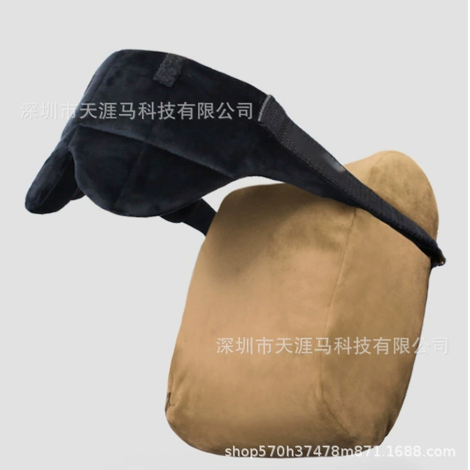 Трансграничная дорожная маска для глаз Регулируемая коррекция головы и шеи для путешествий офисная дышащая пена с эффектом памяти затенение маска для глаз