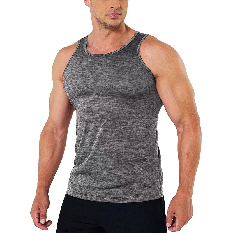 Men's Solid Color Simple Style U Neck Men's Tops display picture 16