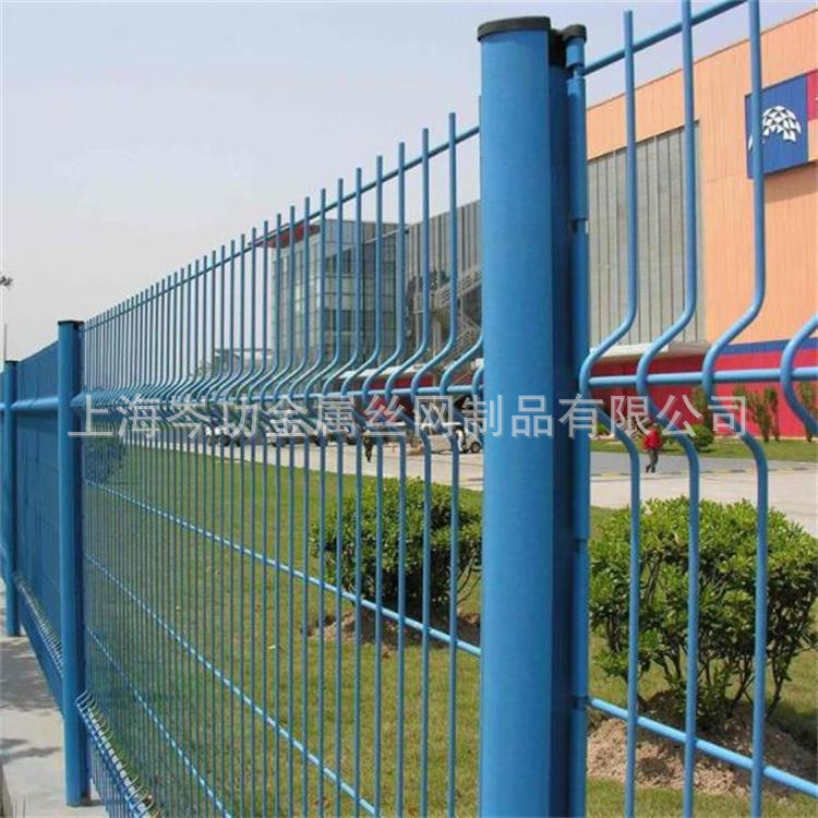 园林绿化锌钢护栏网围墙桃形柱果园围护钢丝网围栏庭院栅栏现货