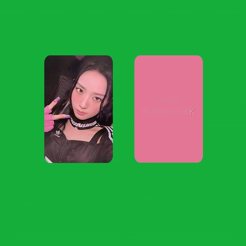 Прайм Pink ink новый альбом KMS2.0 эксклюзивная счастливая маленькая карточка та же коллекция альбома порошковый чернила Лиза