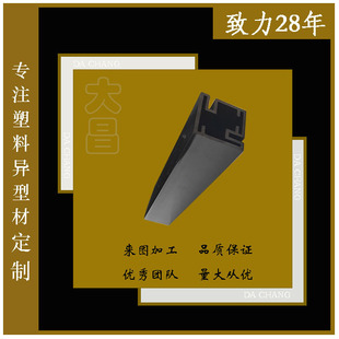 PVC profile ABS profile plastic extrusion car window architectural glass multi-size decorative accessories profile