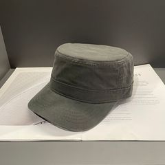 早秋新品～复古百搭海军帽经典韩版休闲鸭舌平顶帽日系显脸小遮阳