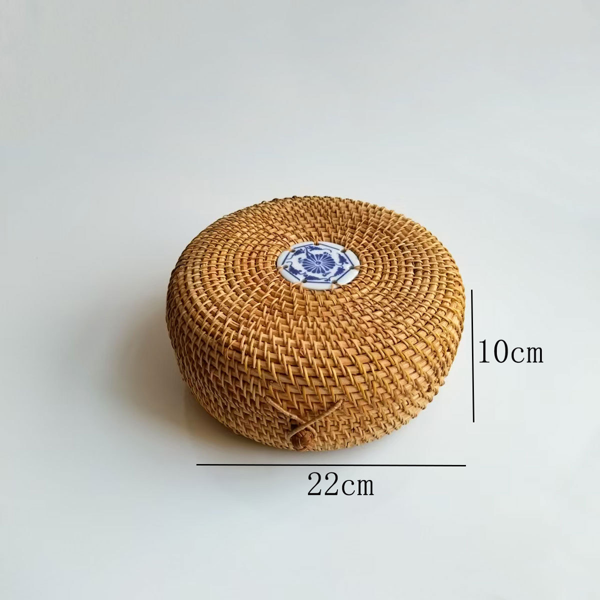 둥근 모서리 차 상자 22*10cm