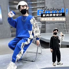 童装男童秋装套装2025新款中大童运动男孩秋季儿童春秋款卫衣潮牌