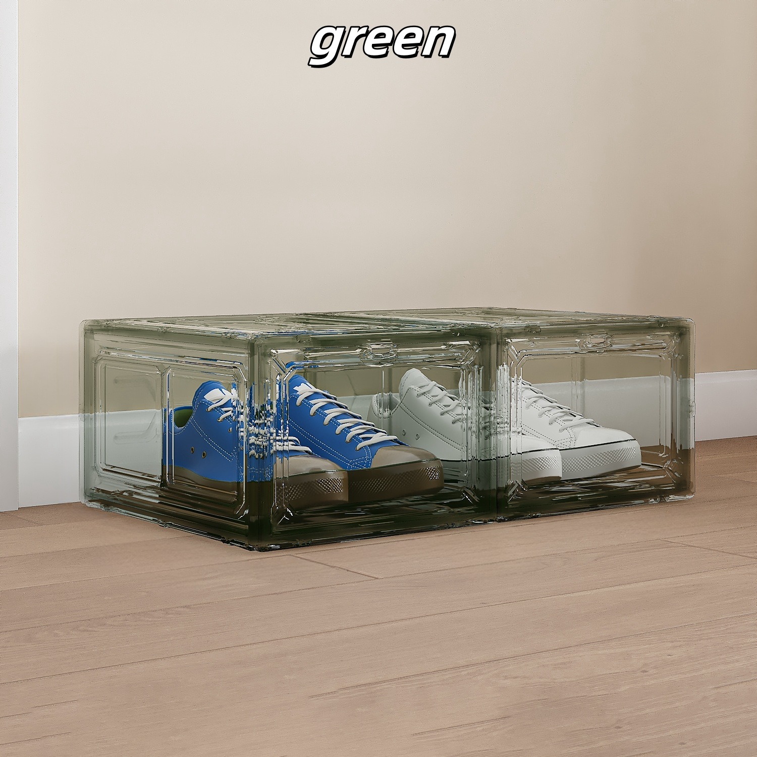 녹색 그리드 2개