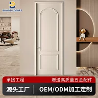 Источник производителя mdf массивная древесина композитный wpc деревянная дверь бескрашеная эко-набор для спальни