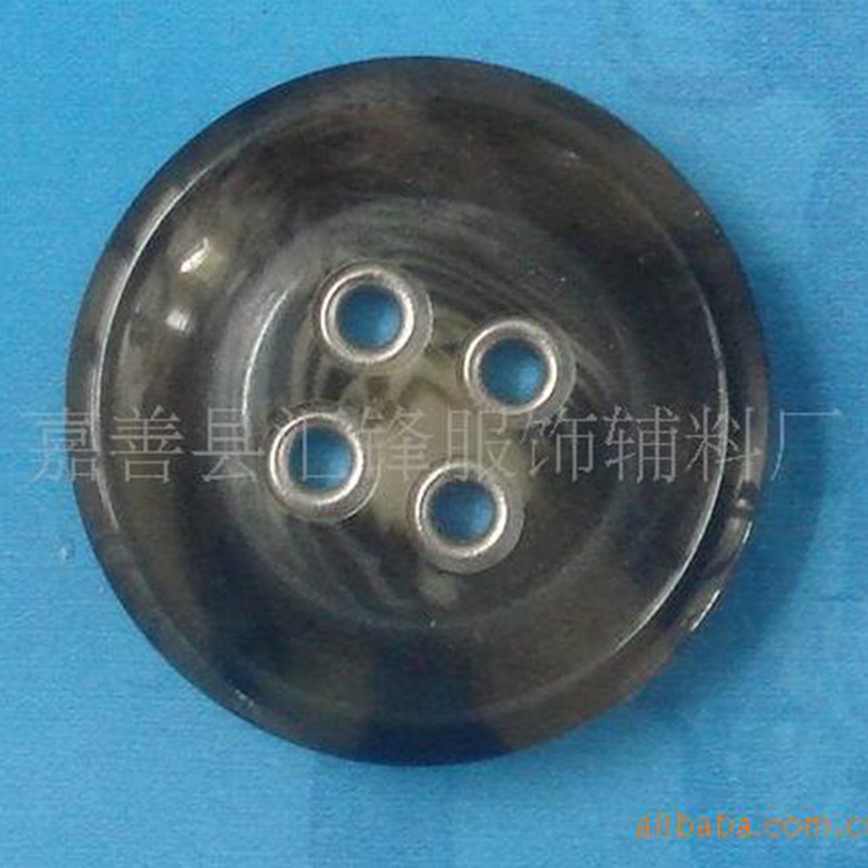 厂家供应批发时尚树脂仿石纽扣 树脂纽扣 简约纽扣