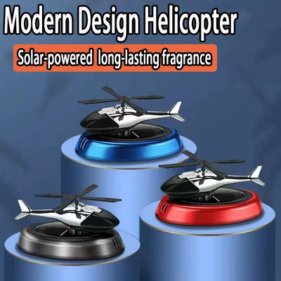 Günəş enerjili Helikopter Aromaterapiya, avtomobil ətri, uzunmüddətli dezodorasiya, yüksək səviyyəli bəzək