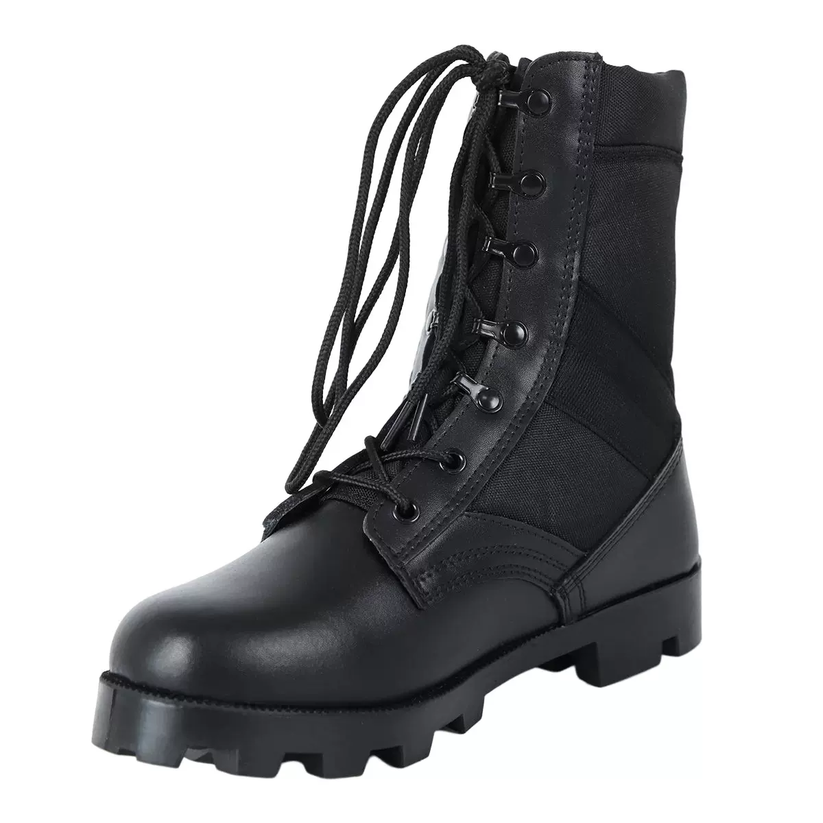 巴拿马带拉链户外运动登山靴 高帮减震鞋底作战靴 沙漠战术靴