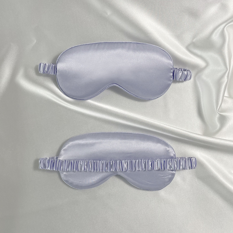 両面シミュレーションシルク眼帯睡眠航空睡眠遮光眼帯桑シルク眼帯工場現物卸売り|undefined
