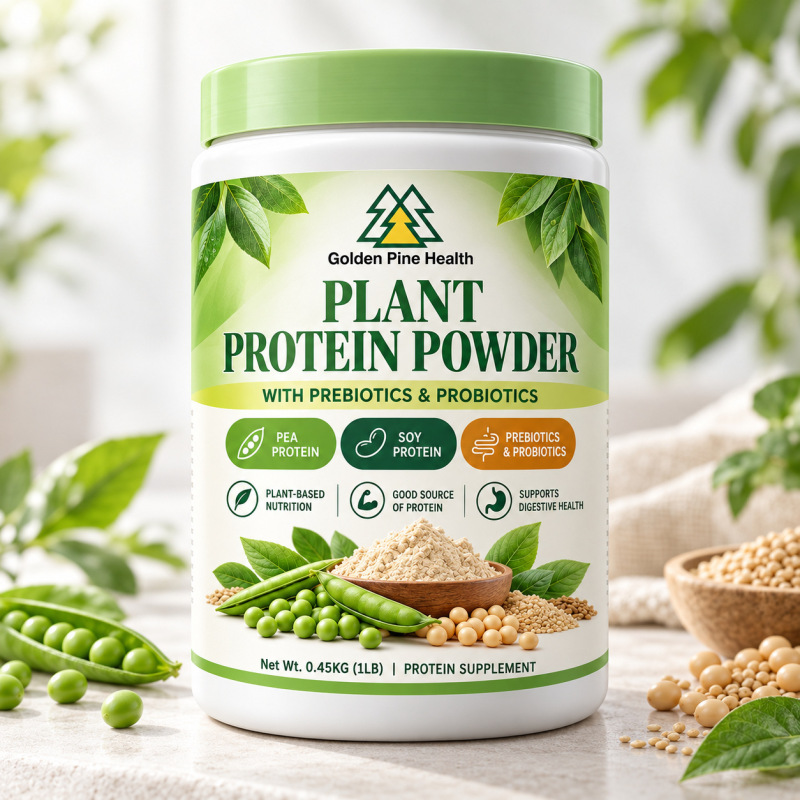 Cross-border Amazon 1-pound Plant Protein Powder supports customized flavor formulations Cross-border Amazon 1-pound Plant Protein Powder supports customized flavor formulations