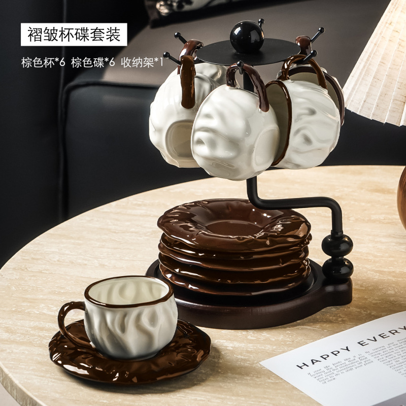 轻奢北欧风陶瓷耐高温客厅待客乔迁生日商务礼品高级感冷水壶套装|undefined