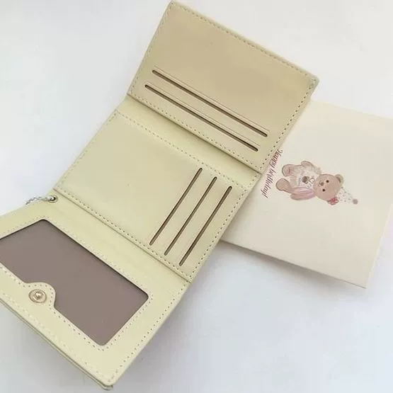 Короткий кошелек, сумка-мешок с мультфильмом, вместительный держатель карт