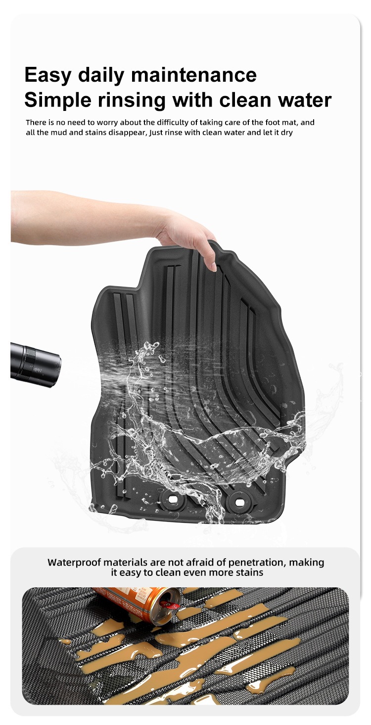 Suitable for 22-24 Toyota Sienta MXP 10 series car-specific floor mats and TPE trunk mat for cross-border sales