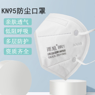 Lianyou 9600 Disposable Dust Mask KN95 Folding Mask KN90 Ear Band Anti-Haze Anti-droplet Mask