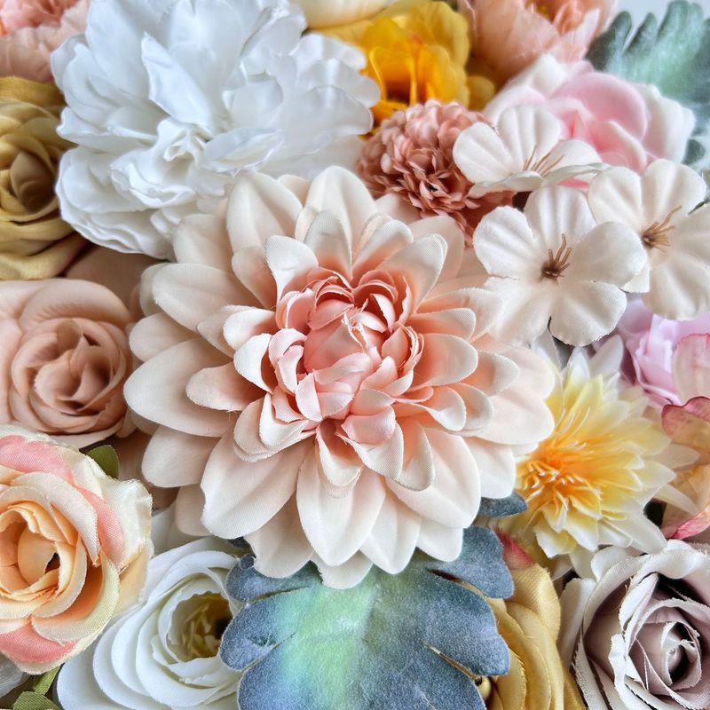 Artificial Flowers 跨境新款仿真花DIY礼盒花手捧花婚礼派对装饰|undefined