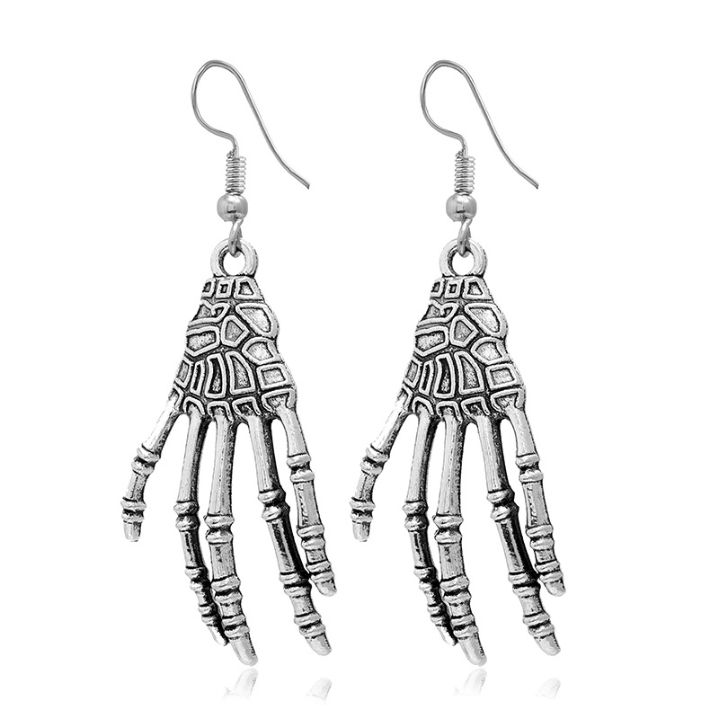 Fashion Skull Alloy Plating Women's Drop Earrings 1 Pair display picture 39