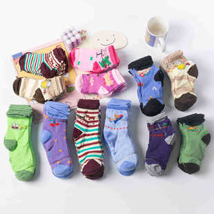 Детские носки осень и зимние киоски Детские носки оптом дешевые детские носки