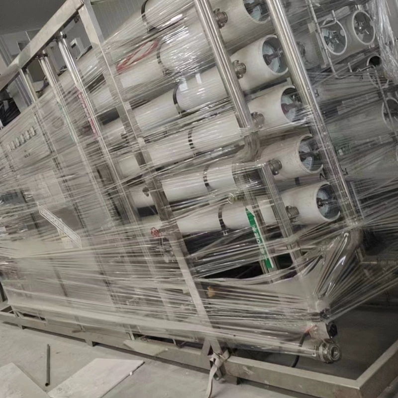 Поверните бывшая в употреблении очистка сточных вод обратный осмос 20 тонн 40 тонн двойная машина резервуар фильтра для очистки воды двойная машина для очистки воды