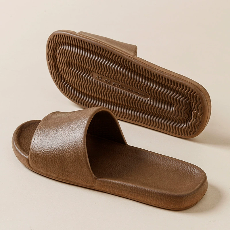 Кожаные холодные тапочки женские летние интерьеры в ванной комнате