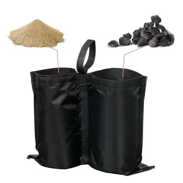 Outdoor Tent Sand Bag Fixed Tent Accessories Weighted Weighted Sandbag Closed Windproof Large Capacity Fixed Sandbag