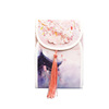 Genuine Chinese set with tassels, retro postcard, hand painting, Chinese style, Birthday gift, wholesale