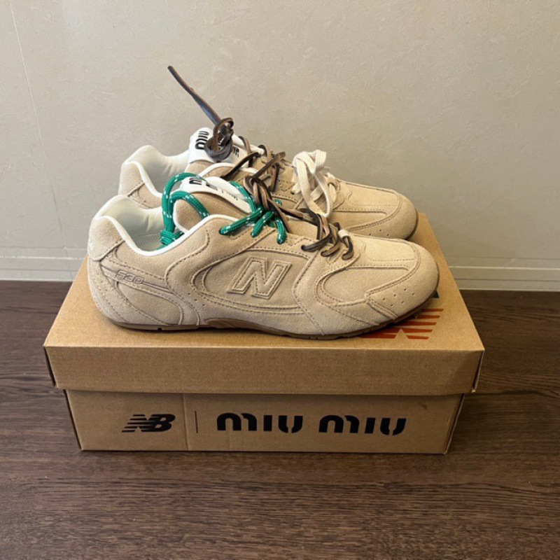 纯原NB530xMiu德训鞋复古低帮百搭学生鞋休闲运动鞋轻便通勤板鞋|undefined