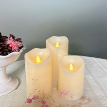 led电子蜡烛灯石蜡3Ｄ仿真摇摆机芯浪漫婚庆情调居家礼品氛围灯