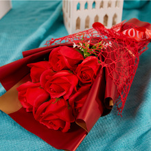 香皂玫瑰花束妇女节送女友闺蜜老师创意生日礼物情人节活动小礼品