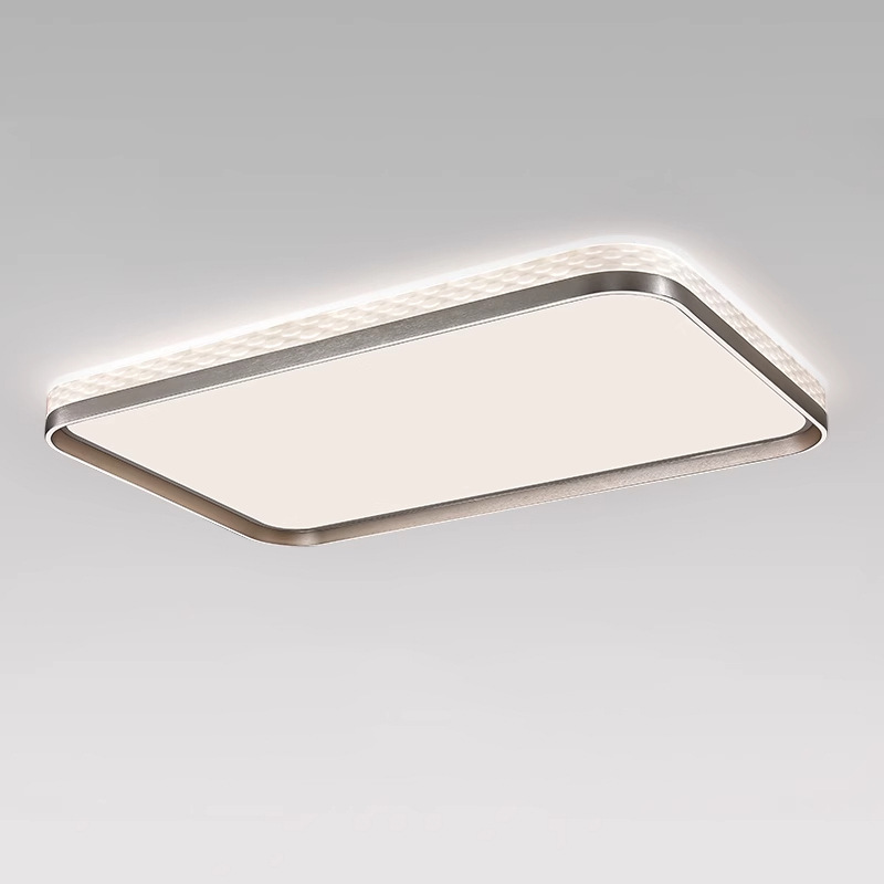 Luz de techo moderna minimalista sala de estar sala de comedor de alta gama dormitorio lámpara principal creativa simple lámpara de protección de ojos para toda la casa