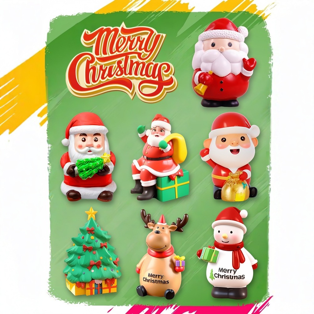 Graffiti transfronterizo juguetes de Navidad para niños pintados depósito de ahorro para ancianos pintados de pintura DIY ciervo depósito de ahorro manual