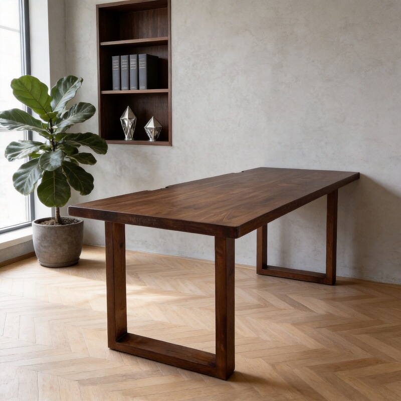 Double-person solid wood computer desk, desktop home gaming desk, workbench, long table, simple bedroom large desk Double-person solid wood computer desk, desktop home gaming desk, workbench, long table, simple bedroom large desk