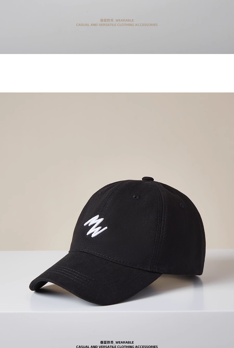 Baseballkappe Damen Sommer Neuware Hartschirm übergroße Kopfweite verstellbar Sonnenschutz Freizeit vielseitig kombinierbar UV-Schutz Schirmmütze