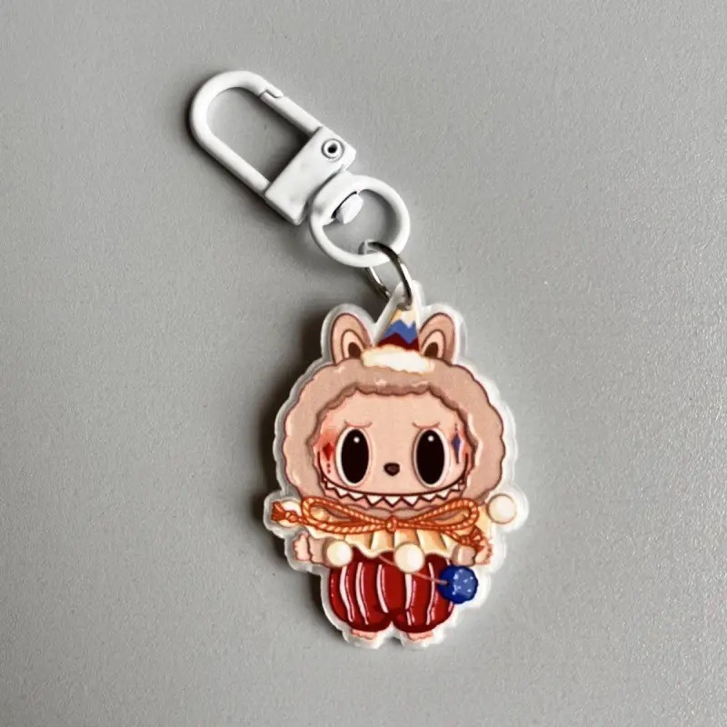 フォレストスタイルラブリーペンダントインガールハートハイエンドかわいいカップルアクリルペンダント多用途キーホルダー|undefined