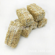 Decorative Straw grass bales mini bale minature hay bales